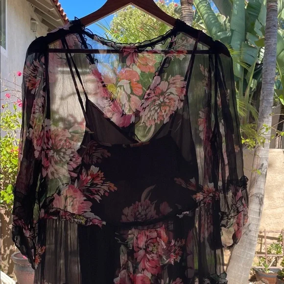 johnny was lizzy ruffle maxi dress Johnny Was Lizzy Ruffle Maxi Dress - Juliette